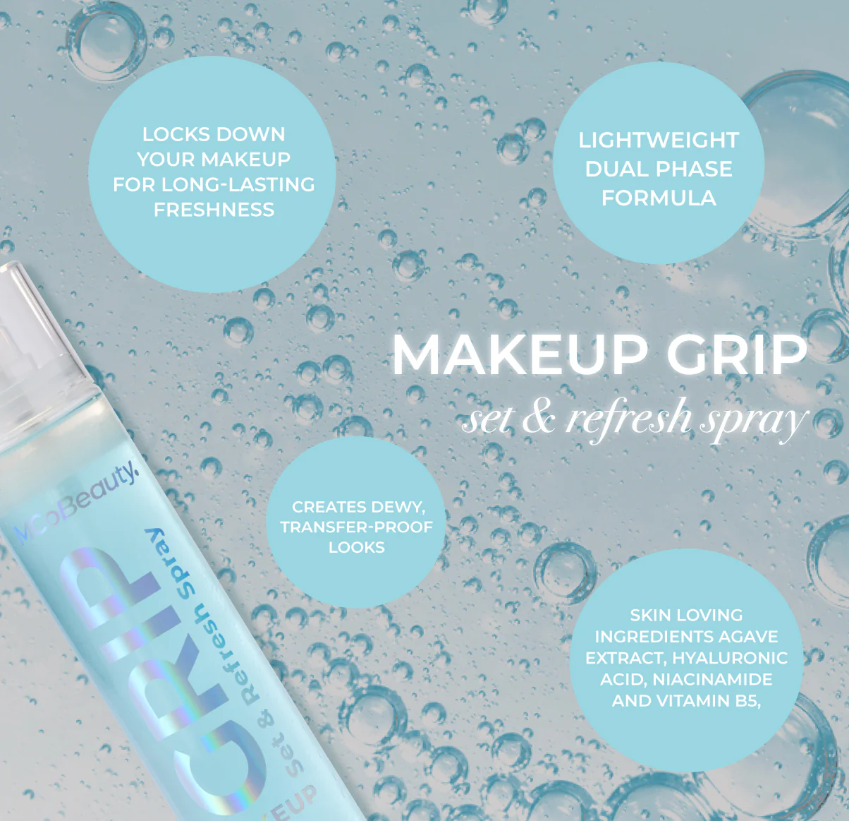 Makeup Grip Set & Refresh Spray - Image 4