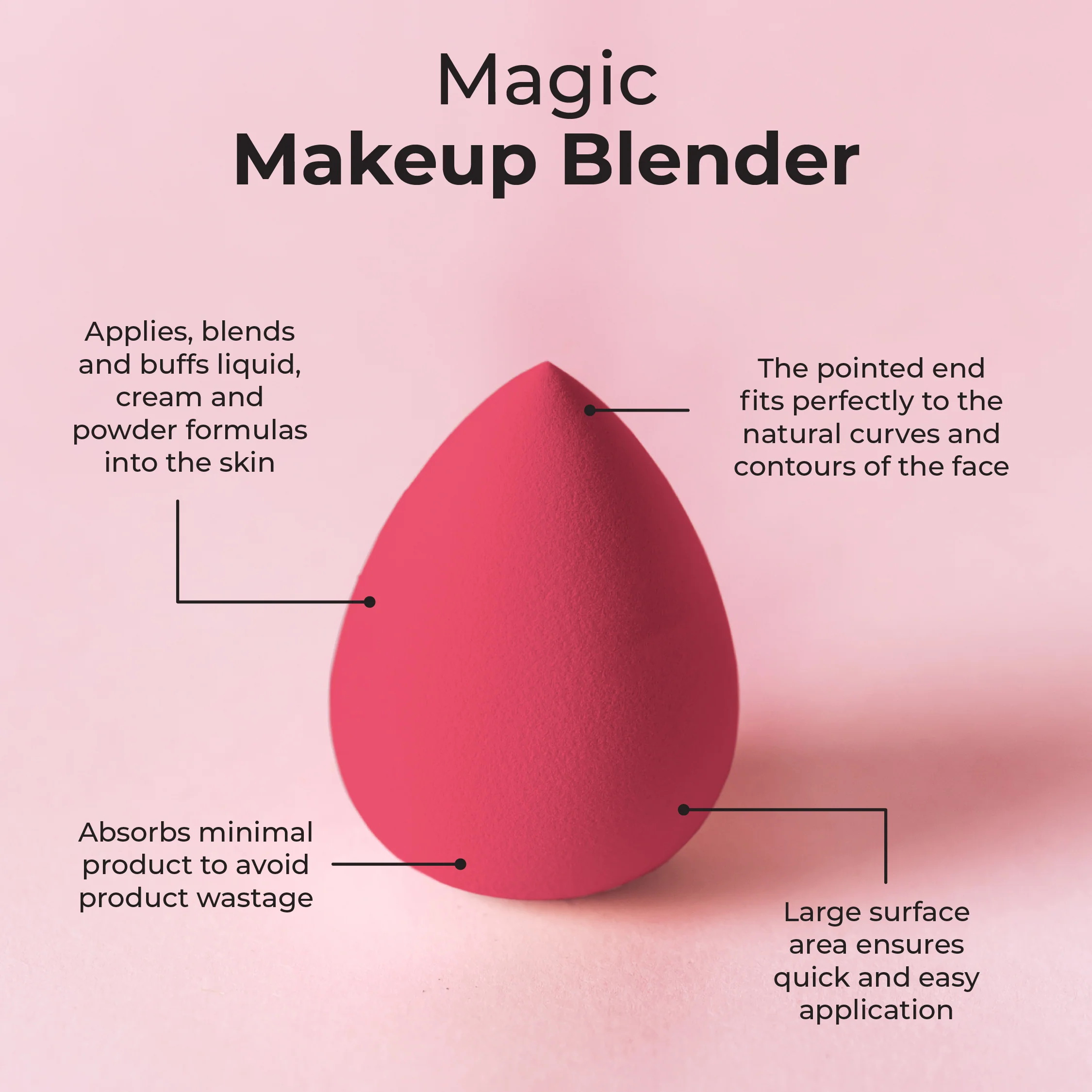 Magic Makeup Blender with Hard Case - Image 5